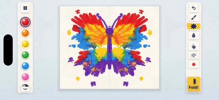 A butterfly print on iPhone